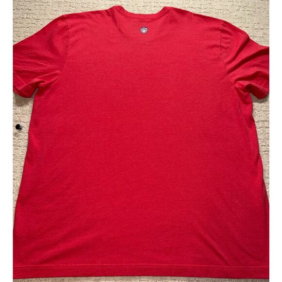 Life is Good Vintage Fishing Boat Graphic T-Shirt Red Cotton Blend Size XXL - Picture 6 of 7